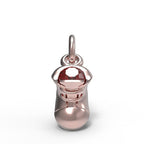 January Baby Shoe Charm