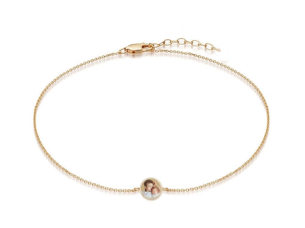 Photo Engraved Anklet