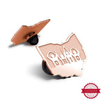 Ohio State University Ohio Outline Pin