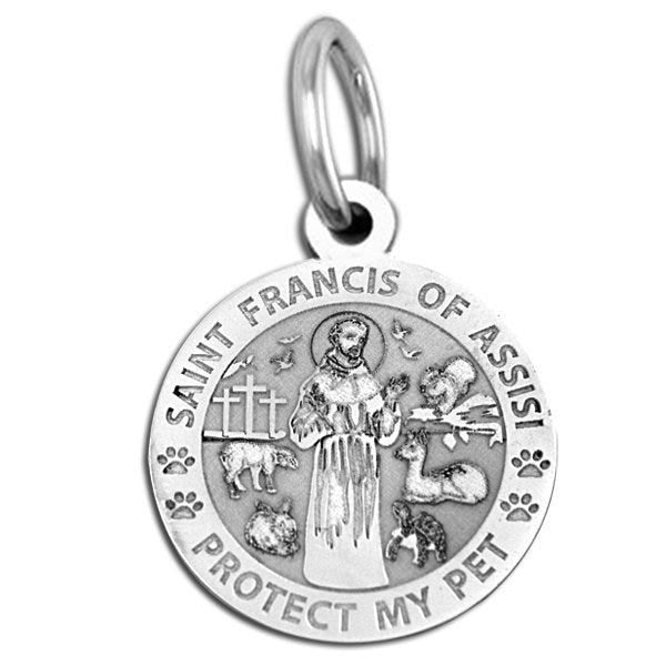Saint Francis Protect My Pet Tag