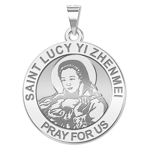 Saint Lucy Religious Medal