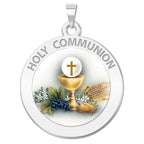 Holy Communion Religious Chalice Color Medal