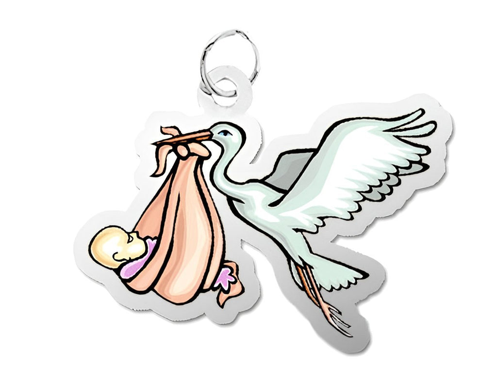 Newborn Baby Girl Charm