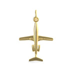 Large Airplane Charm