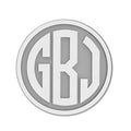 Personalized Monogram Golf Ball Marker