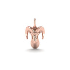 Big Horn Sheep Head Charm