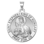 Saint Stephen I King Of Hungary Religious Medal