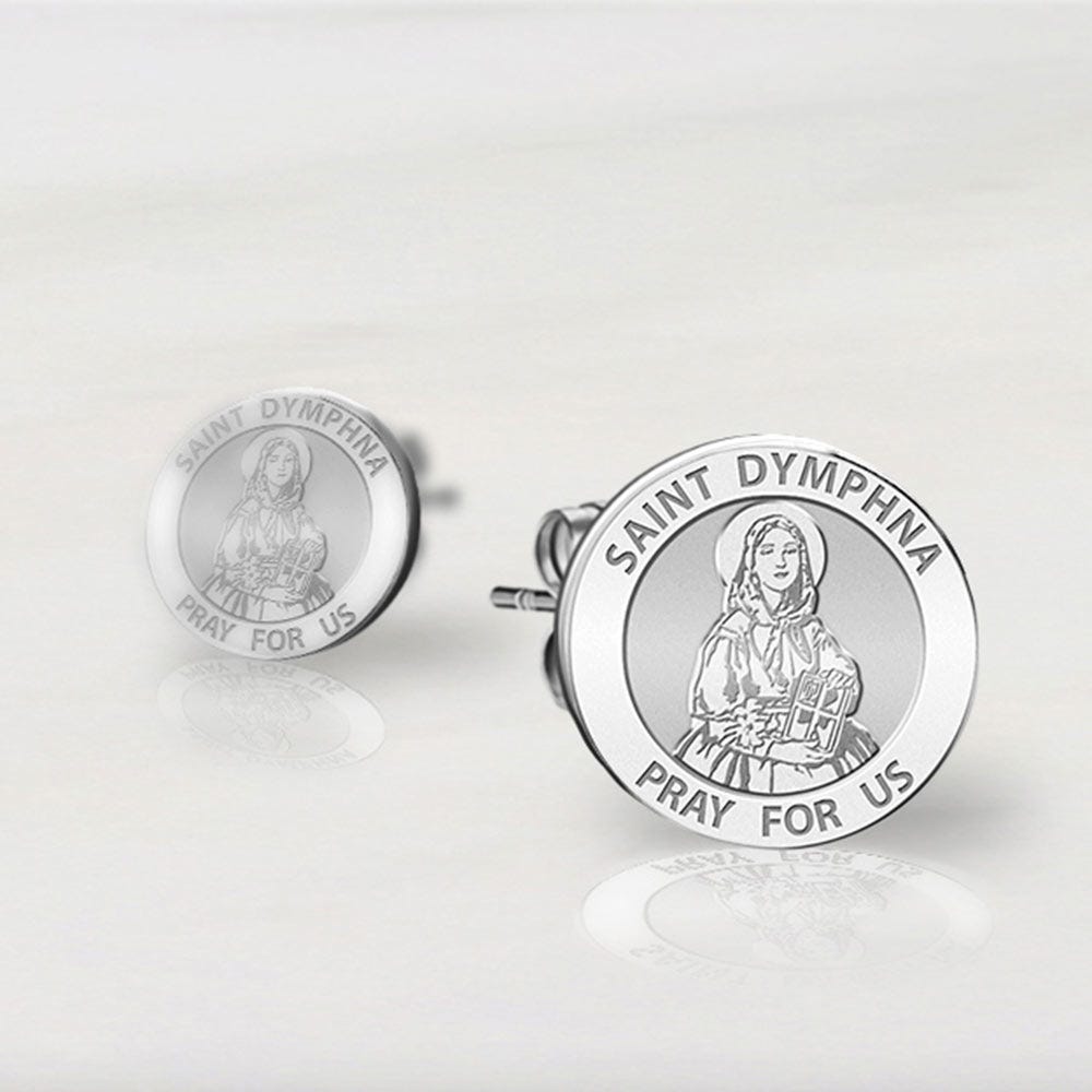 Saint Dymphna Earrings