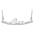 Personalized Family Bar with Birds & Chain Included