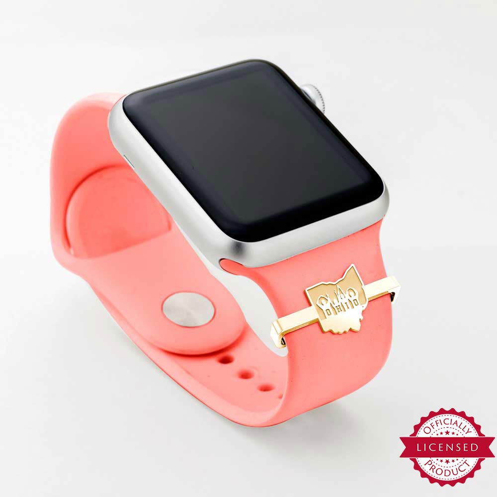 Ohio State University Ohio Silhouette Watch Charm