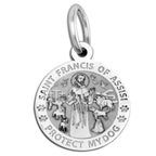 Saint Francis Of Assisi Protect My Dog Pet Tag