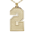 Single Number Charm or Pendant