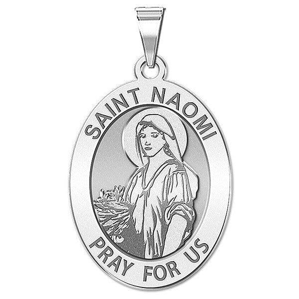 Saint Naomi Oval Religious Medal