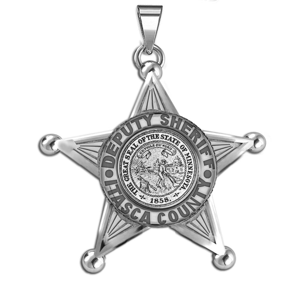 Personalized Minnesota Sheriff Badge with Rank & Dept.