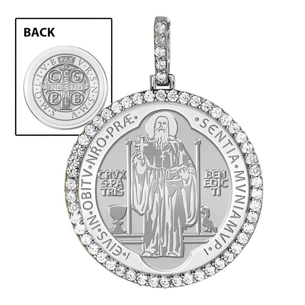 Large Saint Benedict Diamond Jubilee Medal