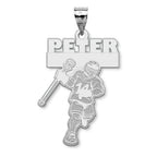 Custom Team Lacrosse Charm or Pendant