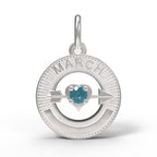 March Love Birthstone Charm
