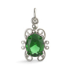 Filigree May Stone Charm(4764-005)