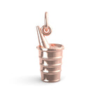 Champagne Bucket Charm(Style 8158)