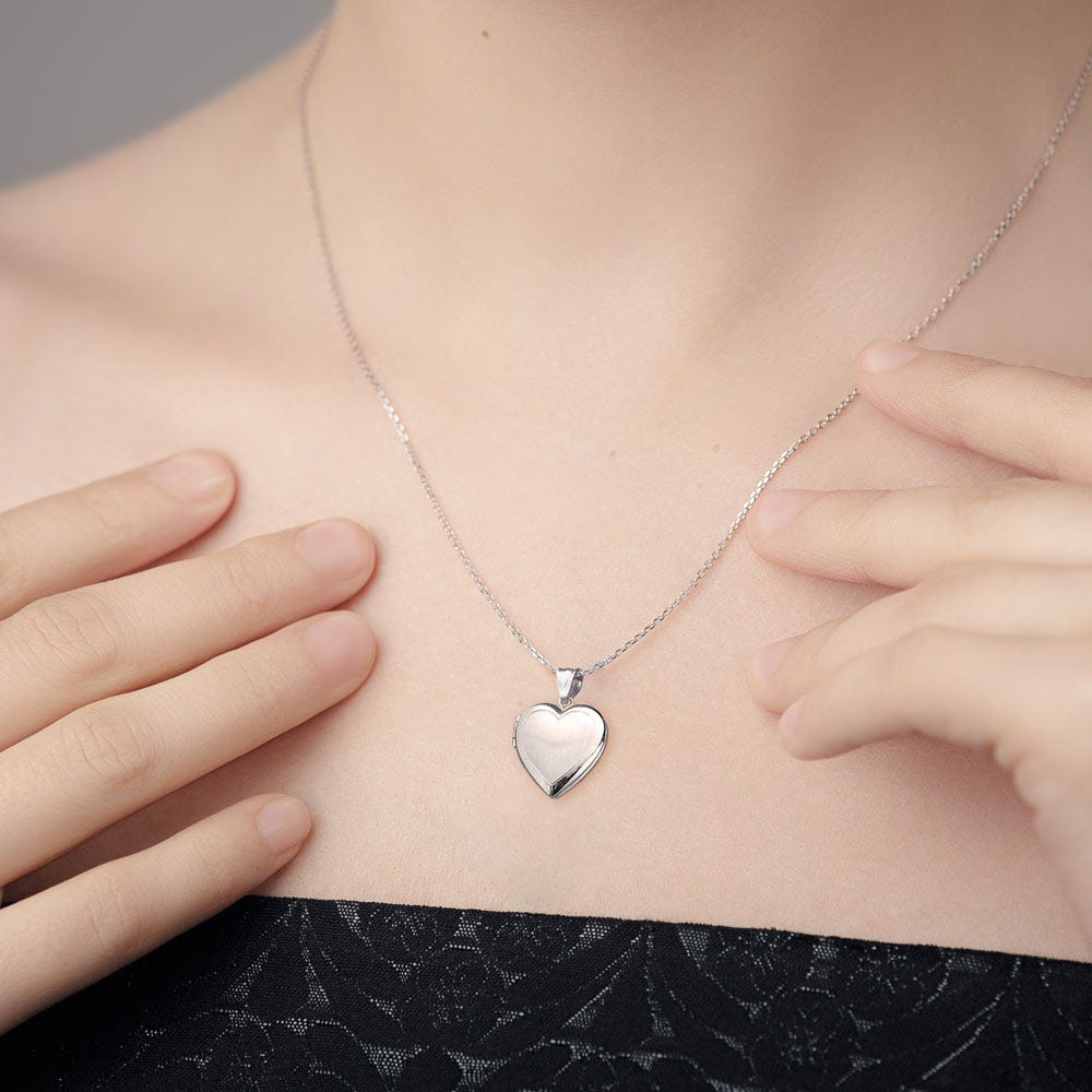 Small Heart Photo Locket