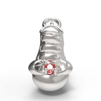 July Baby Bootie Charm