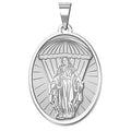 Virgin Mary Paratrooper Religious Medal