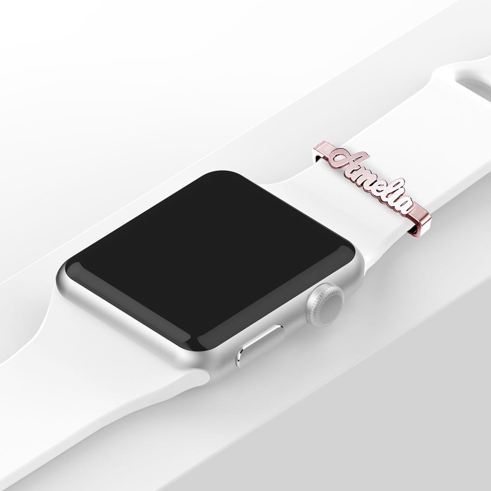 Personalized Watch Strap Name Charm
