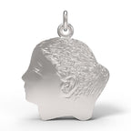 Girls Head Charm(0514)