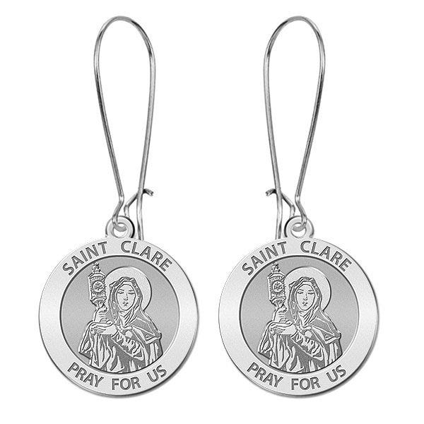 Saint Clare of Assisi Earrings