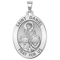 Saint Daniel Oval Religious Medal