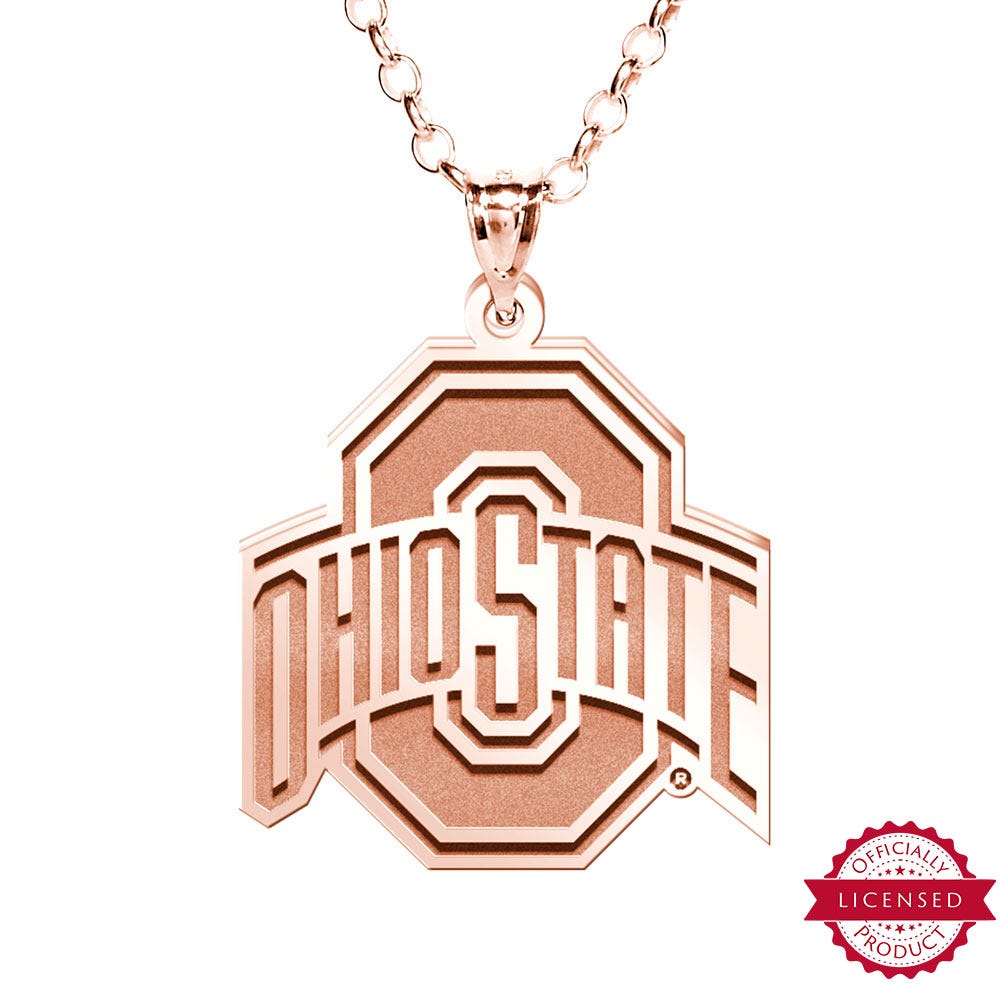 Ohio State University Logo Necklace