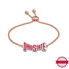 Ohio State University Color Enamel Banner Bracelet