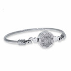 Saint Benedict Bangle Bracelet