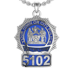 Personalized Detective Badge with Your Number & Department