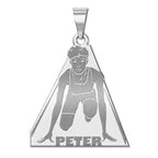 Custom Team Track Charm or Pendant