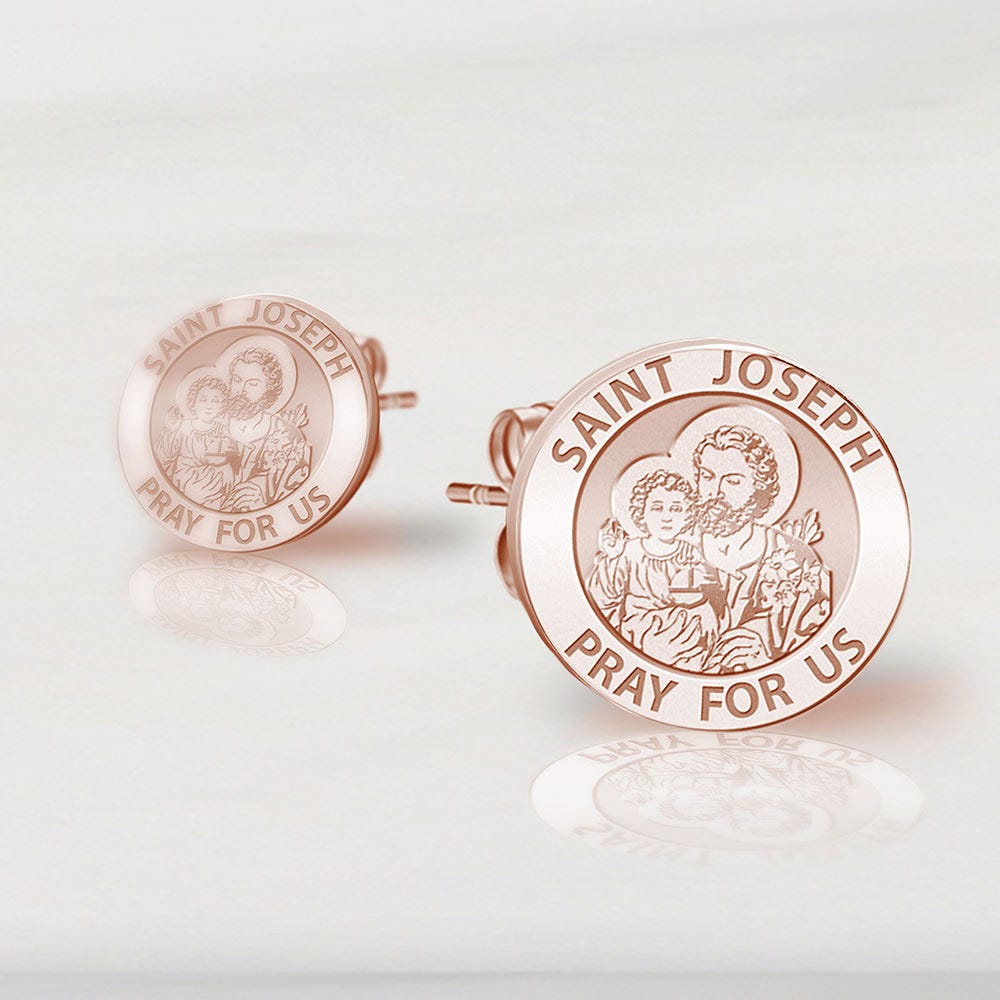 Saint Joseph Earrings