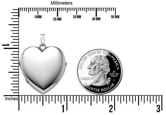 Heart Four Photo Locket