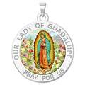Our Lady Of Guadalupe Religious Medal "Color"
