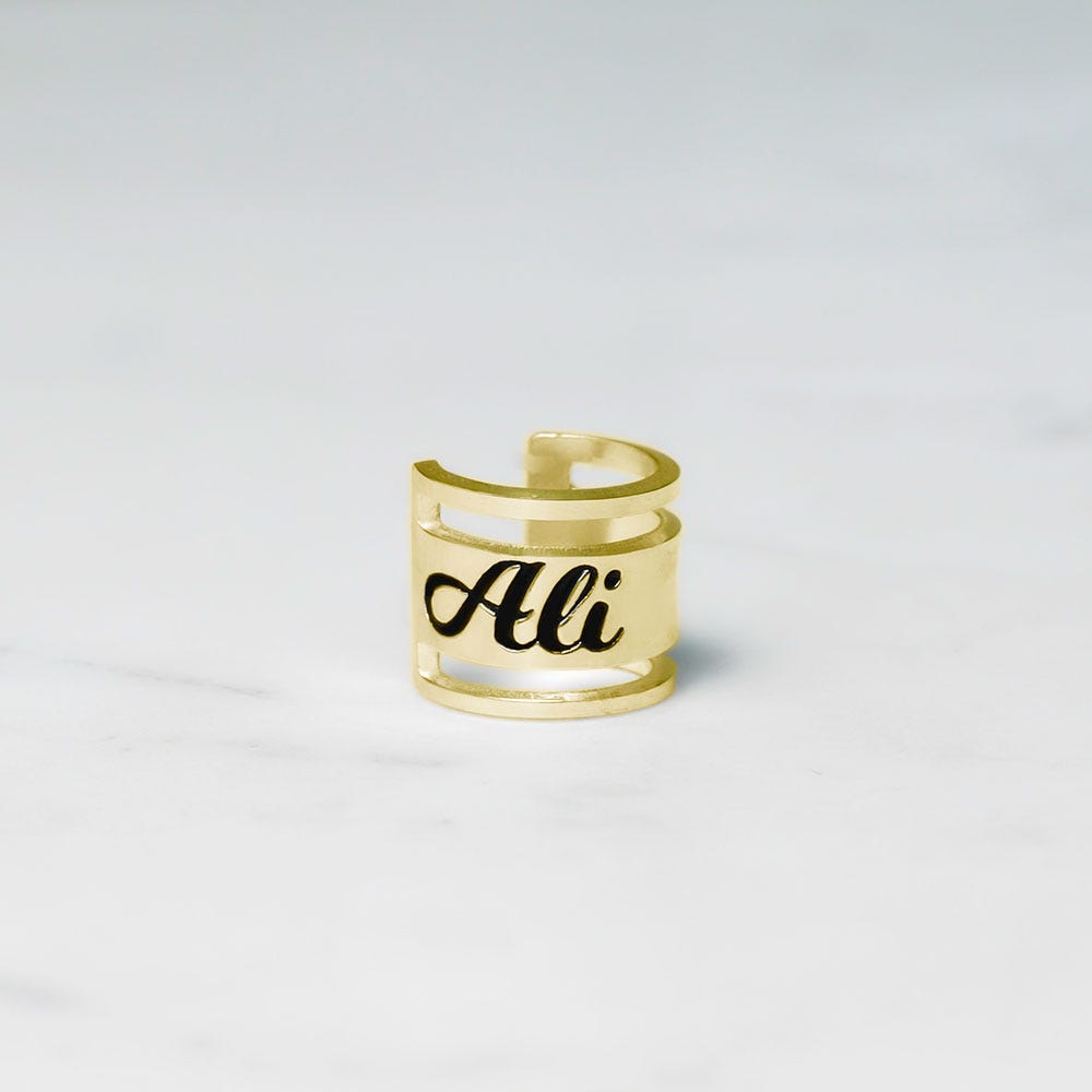 Exclusive Personalized Cuff Earring