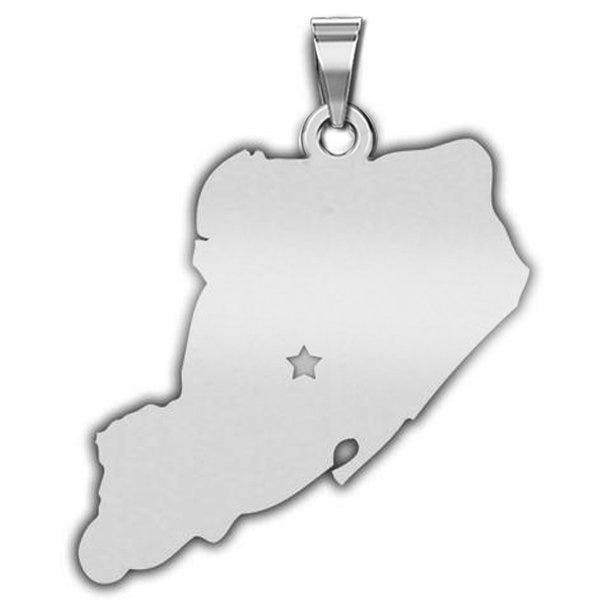 Personalized New York City - Staten Island Pendant or Charm