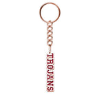 Usc Color Enamel Block Trojans Key Chain