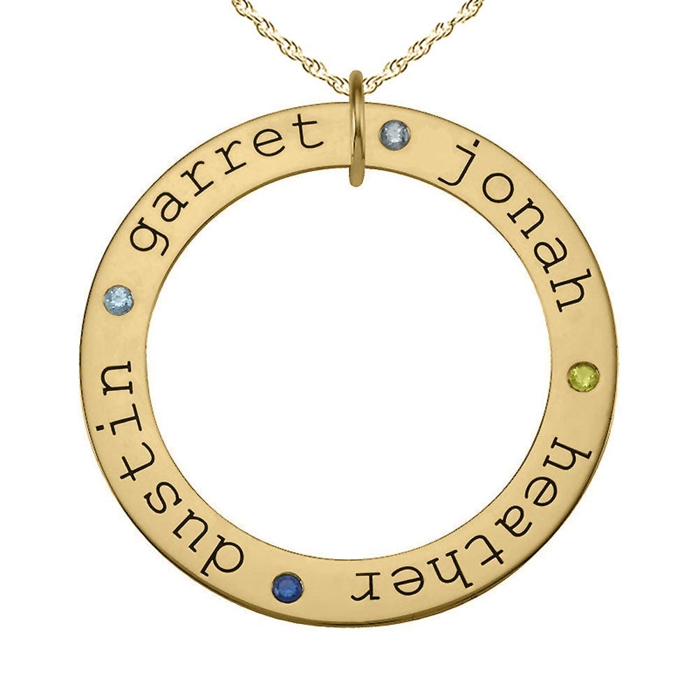 Four Birthstones Disc
