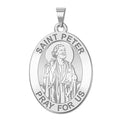 Saint Peter Oval Medal