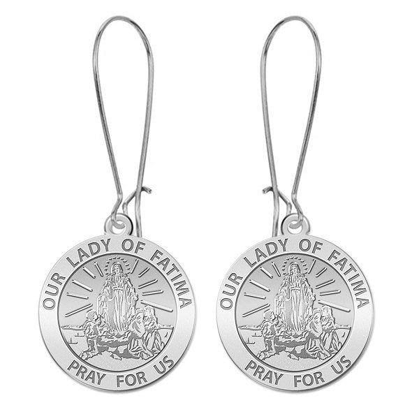 Our Lady of Fatima Earrings