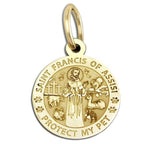 Saint Francis Protect My Pet Tag