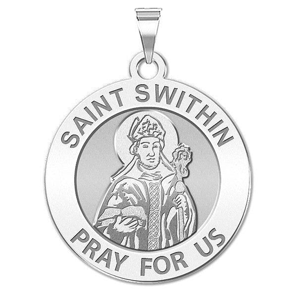 Saint Swithin Religious Medal