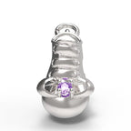 February Baby Bootie Charm