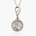 Saint Christopher Medal With Lobster Claw Attachment