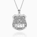 Personalized Police Badge with Your Number & Department