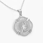Customized Saint Florian Badge Religious Medal